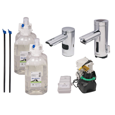 Optima EAF-275 0.5 GPM Faucet with ESD-2000 Soap Dispenser