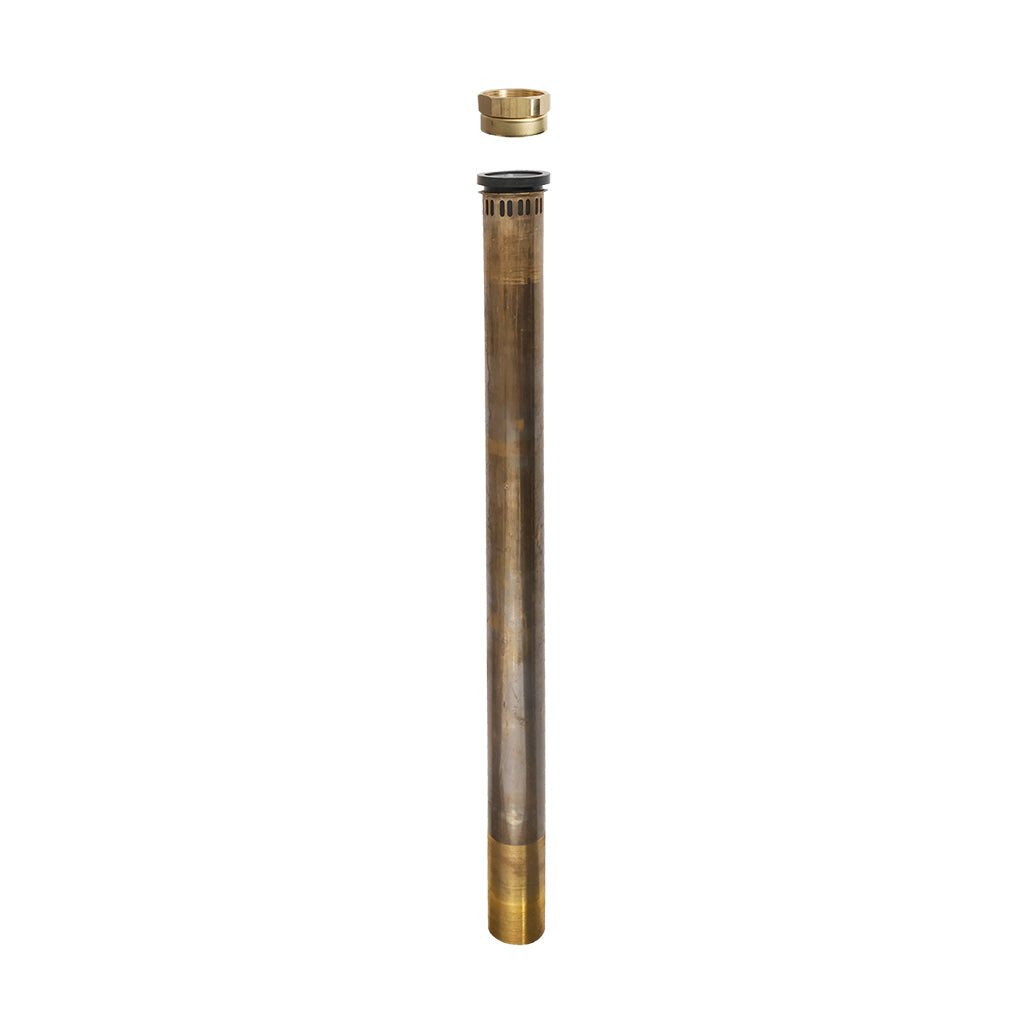 Sloan V-500-AA Vacuum Breaker 1-1/2" X 26-1/2" Rough Brass with 9" Score (V-500-AA)