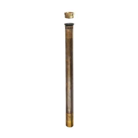 Sloan V-500-AA Vacuum Breaker 1-1/2" X 26-1/2" Rough Brass with 9" Score (V-500-AA)
