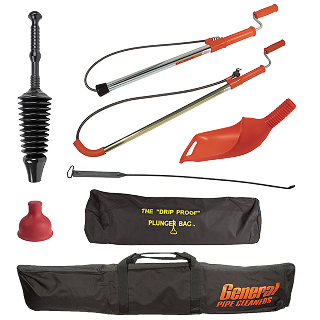 Auger Bag and Plunger Tool Kit