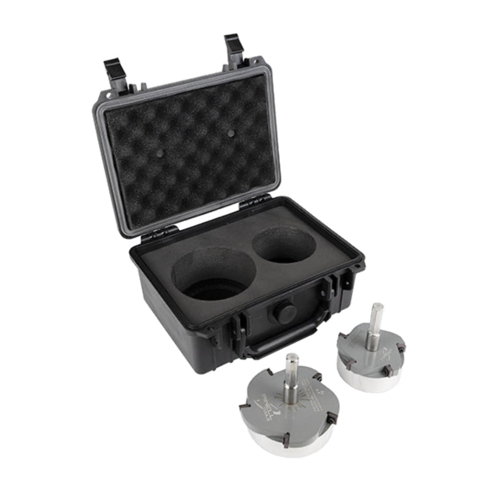 Pinell Tools Schedule 40 PVC Toilet Flange Remover 3-inch and 4-inch Set