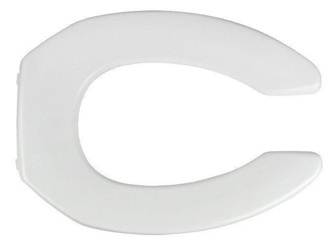 Toilet Seat - Elongated Lift Seat - 2" Heavy Duty (White)