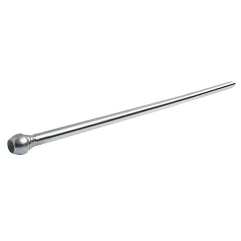 Chrome Flexible Copper Lavatory Tube - 3/8" x 12"
