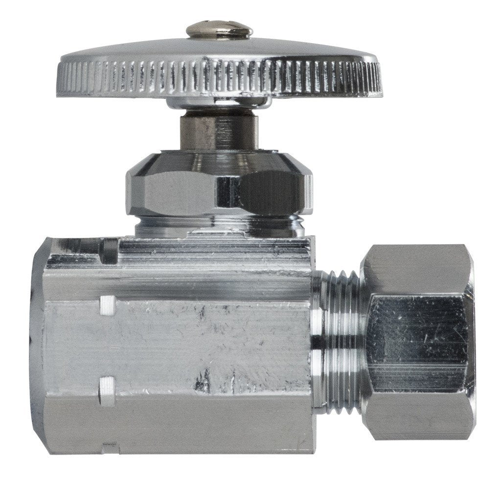Straight Stop Valve - 1/2 IPS x 1/2 OD
