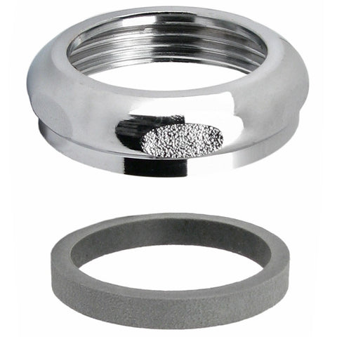 Tubular Cast Slip Joint Nut - 1-1/4" (Chrome)