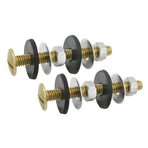 Tank to Bowl Closet Bolts Brass