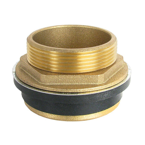 Spud Assembly - Brass - 2"