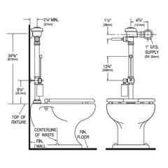 Bedpan Flush Valve with Deoseptic
