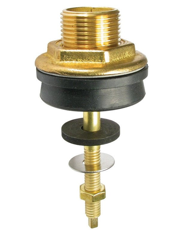 Spud Assembly Urinal - Brass - 3/4" w/ Flow Control