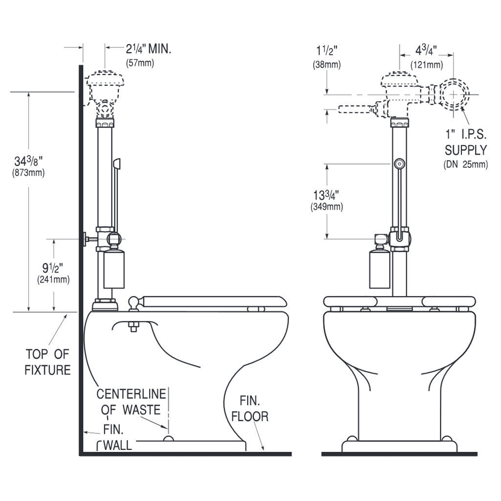 Bedpan Diverter with Deoseptic Unit