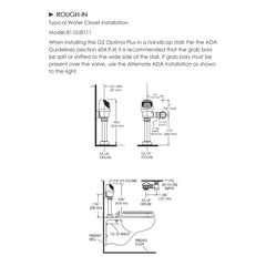 G2 Handsfree Flushometer 3.5 GPF for Closet