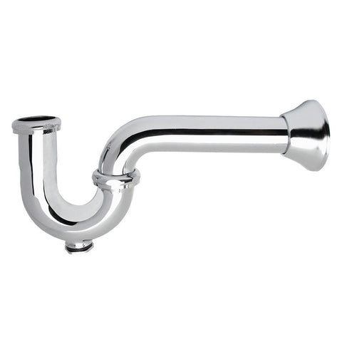 P-Trap - 1-1/2" w/ Clean Out - 17 Gauge (Chrome)