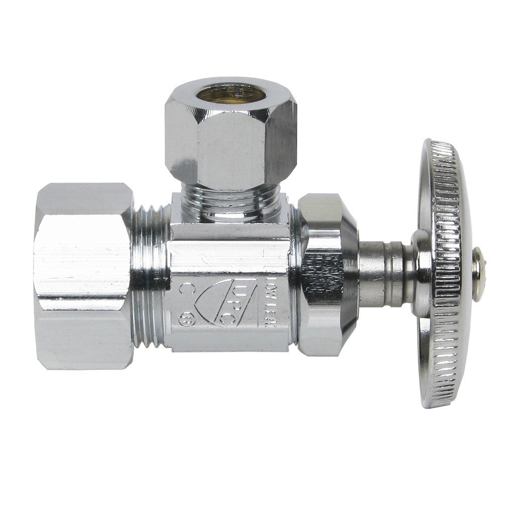 Angle Stop Valve - 5/8 OD x 3/8 OD