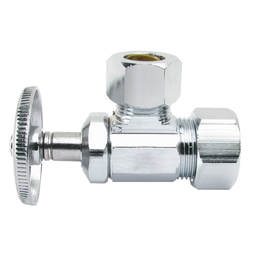 Angle Stop Valve - 5/8 OD x 1/2 OD