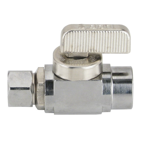 Straight Stop Valve for Sloan Ball Type