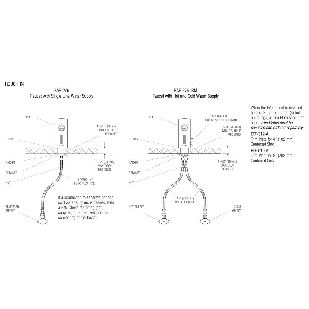 Optima Faucet 0.5 GPM Single Supply (Solar)