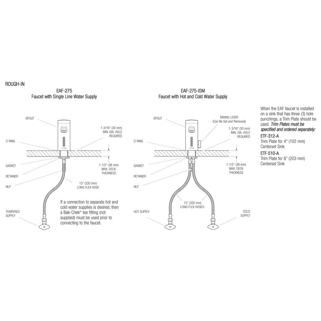 Optima Faucet 0.5 GPM with Mixer (Solar)