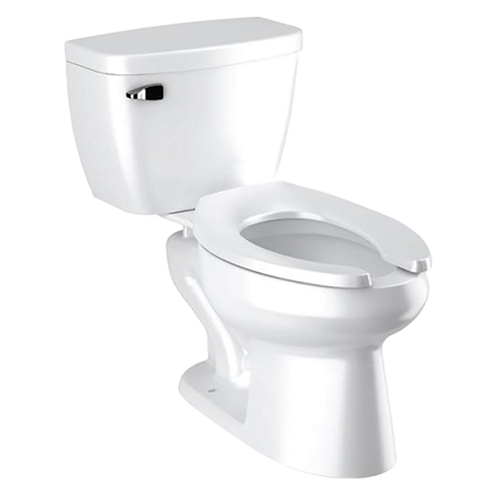 Pressure Assist Toilet Tank with Bowl - 1.28 GPF STD Height LH Tank