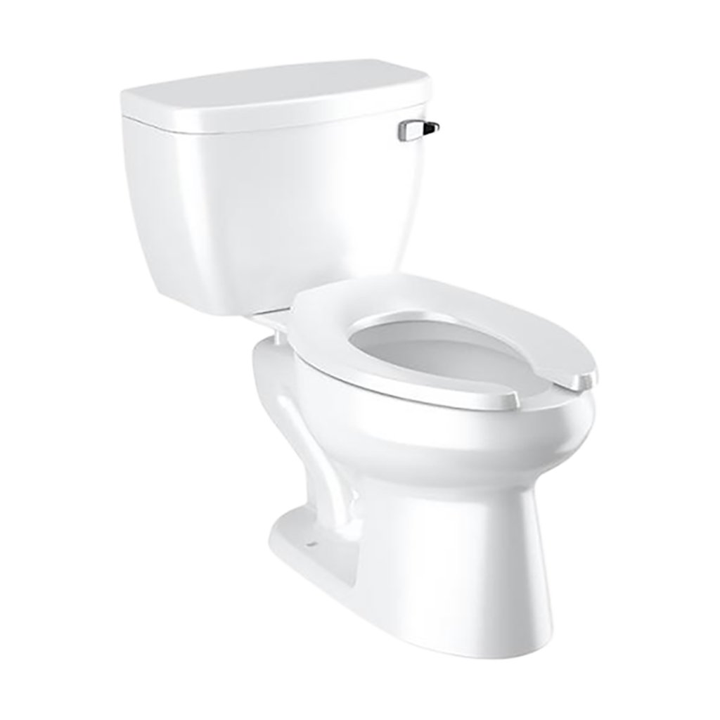 Pressure Assist Toilet Tank with Bowl - 1.28 GPF STD Height RH Tank