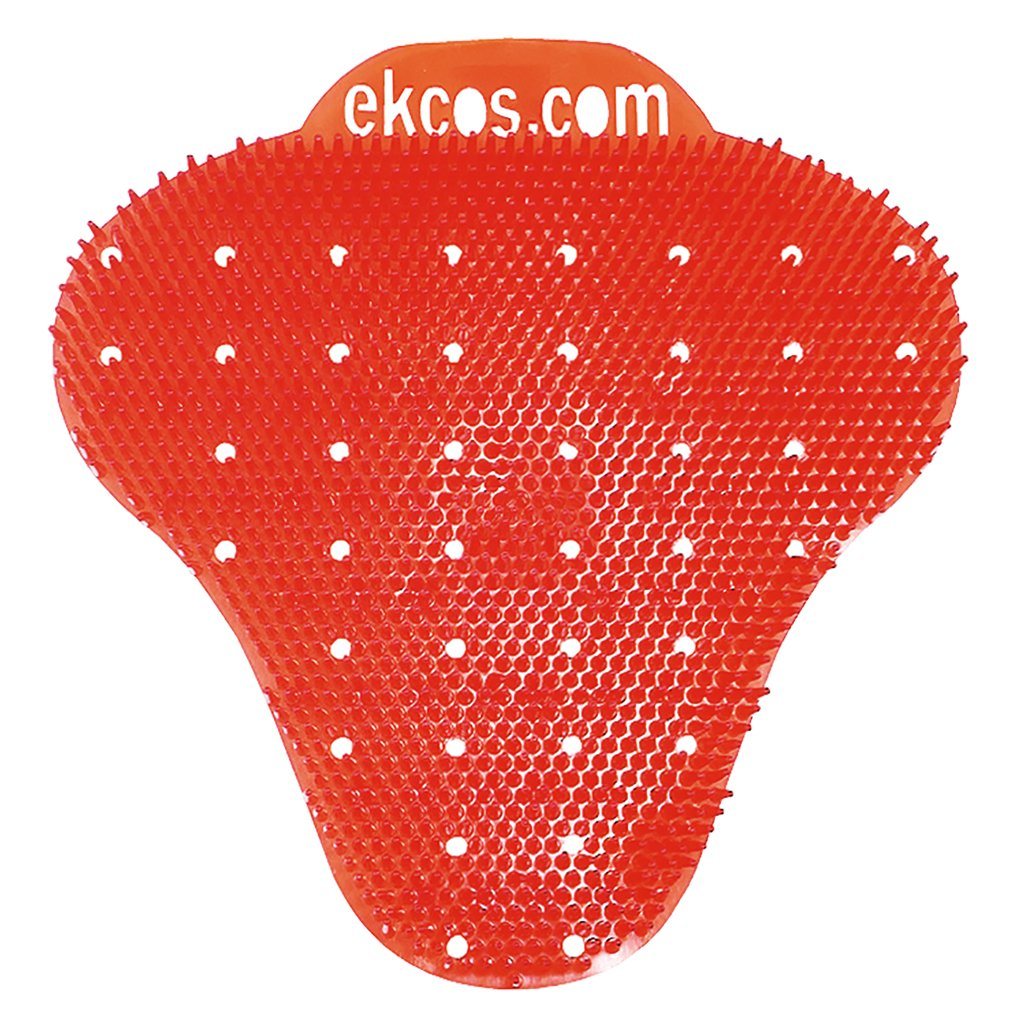 Anti-Splash Urinal Screens Heavy Duty (2-Pack) Red