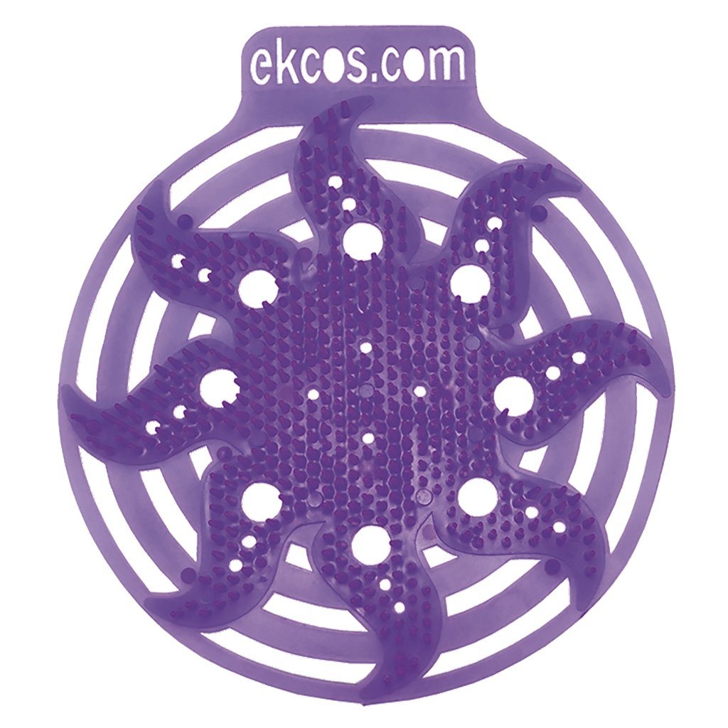 Anti-Splash Urinal Screens Power Screen (2-Pack) Purple