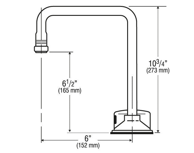 Optima On-Q Faucet w/ Plug-in Transformer 4" Center - 2.2 GPM