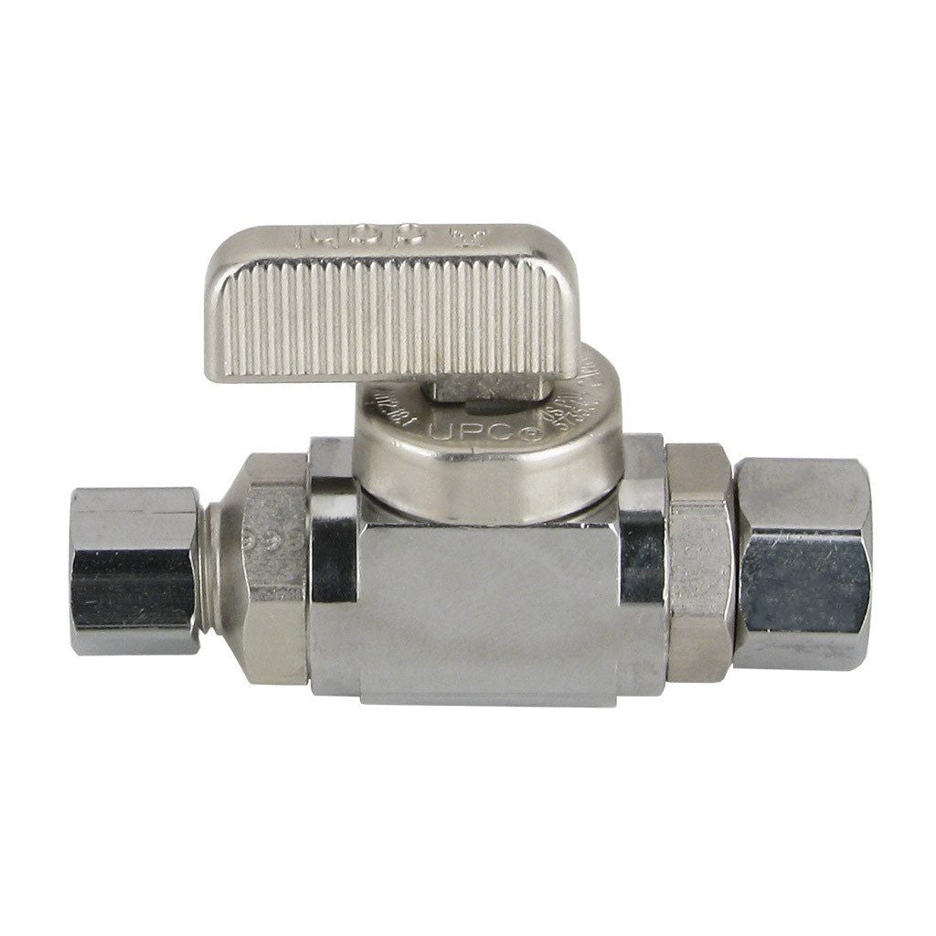 Straight Stop Valve Ball Type