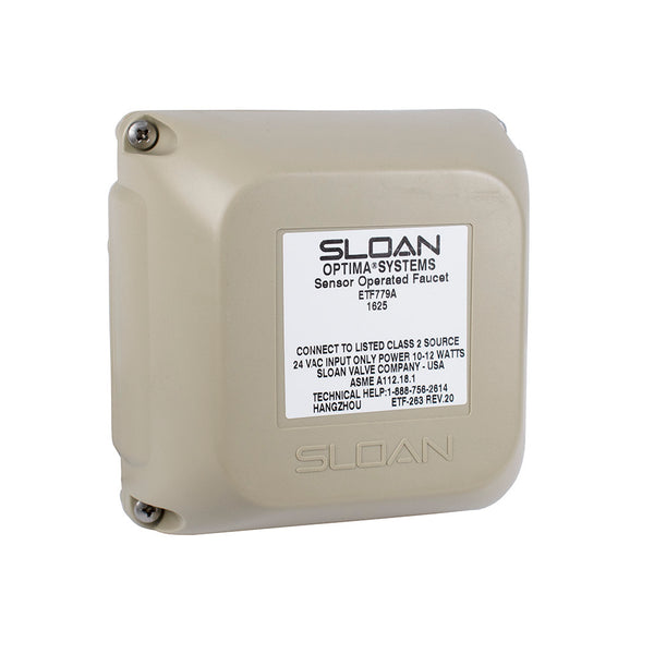 Sloan ETF779A 24V Control Module Assembly with Line Flush – sloanrepair