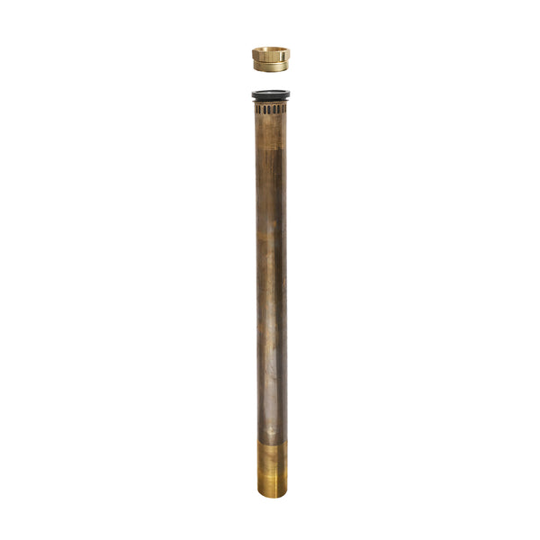Sloan V-500-AA Vacuum Breaker 1-1/2" X 26-1/2" Rough Brass with 9" Score (V-500-AA)