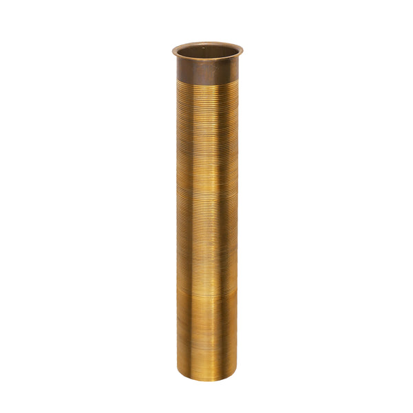 Sloan F100 Rough Brass Outlet 1-1/2" x 9-1/2" (with 9" Scoring)