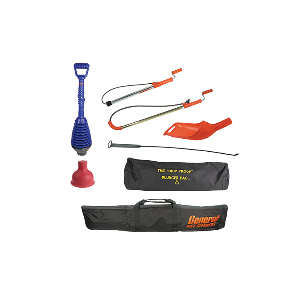 Auger Bag and Plunger Tool Kit