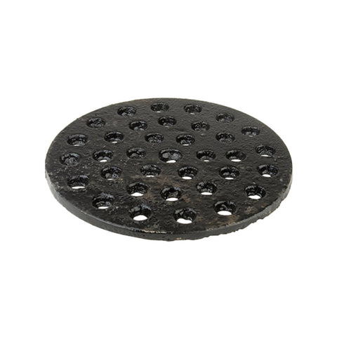 Cast Iron Drain Grate - 6-1/4" Diameter Round, 1/4" Thick