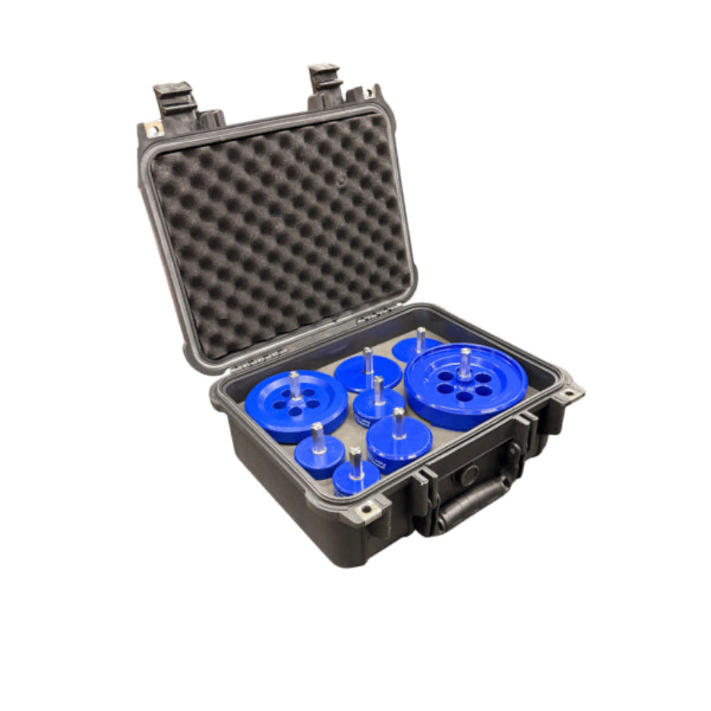 Complete Schedule 40 PVC Hub Remover Set Side