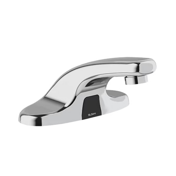 Sloan ETF-600 Optima Bluetooth Faucet 0.5 GPM with 4" Center Base Plate (Box Transformer)