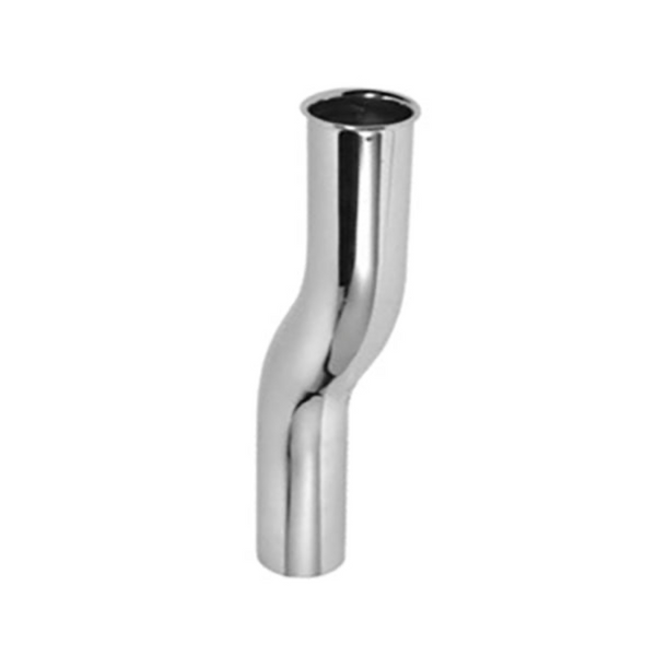 Sloan F-31-AA 1-1/2" x 8-1/4" Outlet Tube with 1-inch Offset (Chrome Plated)
