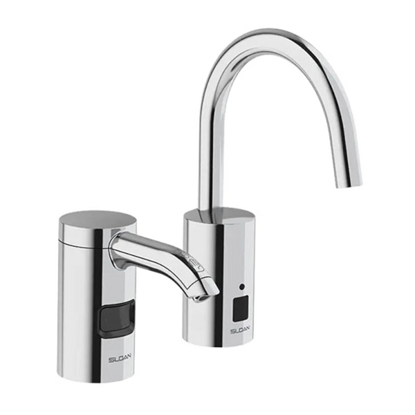 Sloan Optima EAF-750 Sensor Faucet with ESD-700 Soap Dispenser