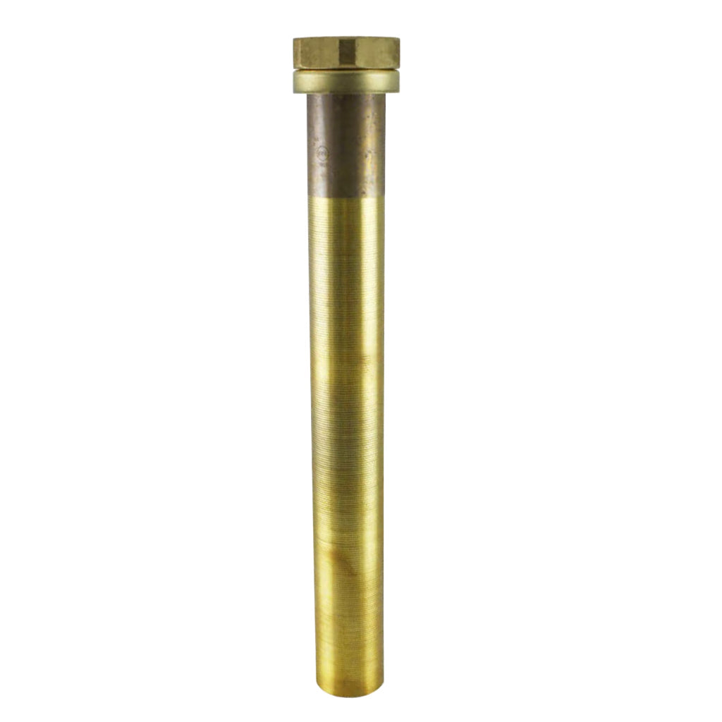Sloan Vacuum Breaker 1-1/2" x 22" Rough Brass with 10-1/2" Score (V-500-AA)