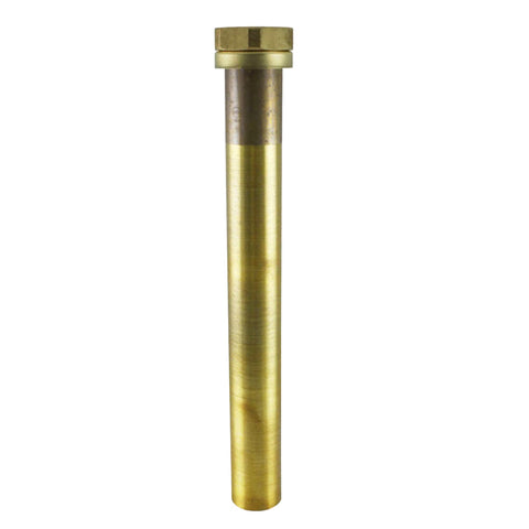 Sloan Vacuum Breaker 1-1/2" x 22" Rough Brass with 10-1/2" Score (V-500-AA)