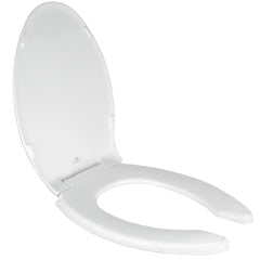 Church Toilet Seat - Elongated Open Front with Cover