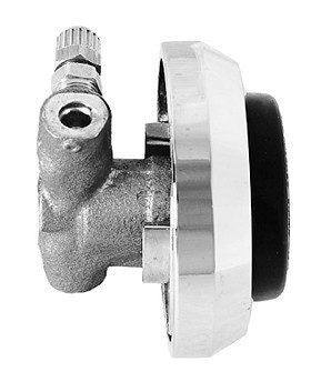 Sloan HY72ASW Push Button Actuator - Hydraulic Flushometer Side Wall Variant (Black Button)