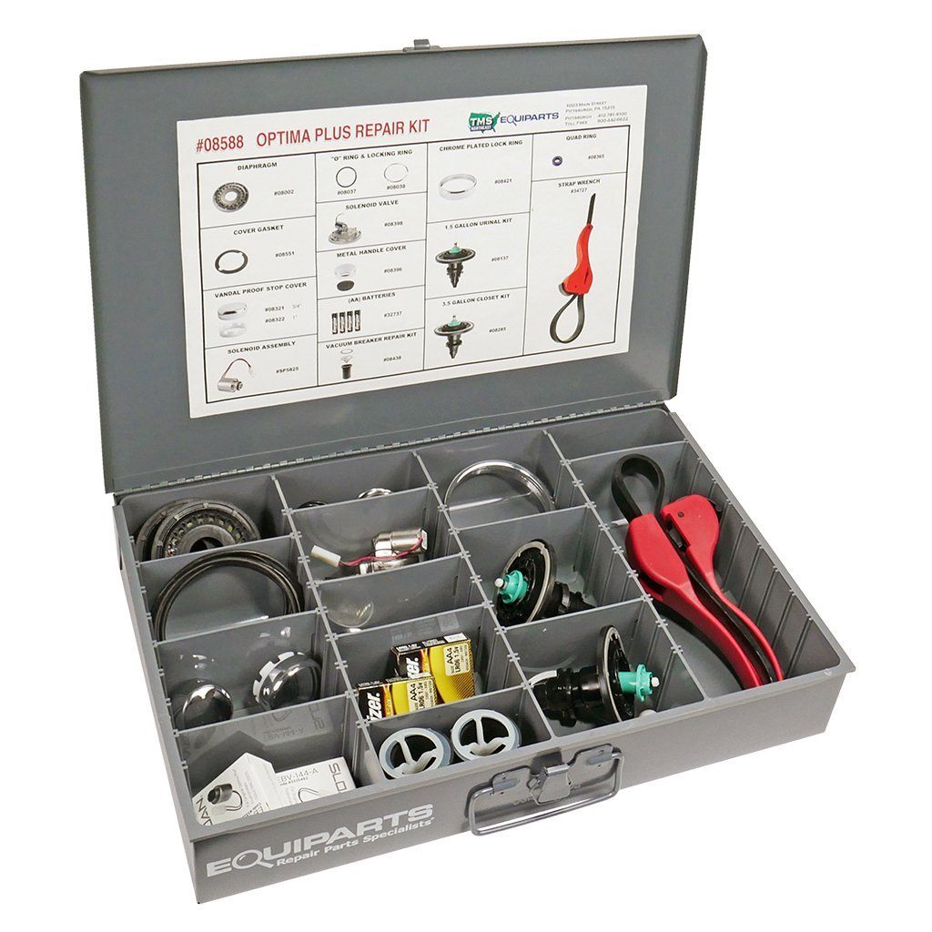 Master Optima Plus Electronic Flushometer Repair Parts Kit