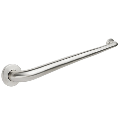 Stainless Steel Grab Bar - 32 Inch Straight Concealed Flange
