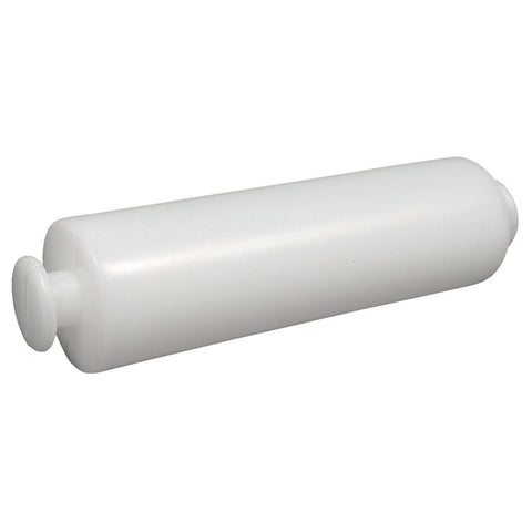 Toilet Tissue Roller White Plastic