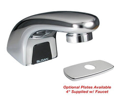Optima Plus Pedestal Faucet w/ Optional 4" Center Baseplate - 0.5 GPM (Battery Powered)