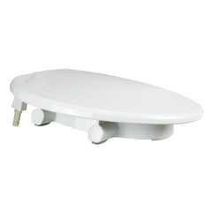 Bemis E85310TSS Toilet Seat - Elongated Closed Front with Funnel Shield (Closed Lid)