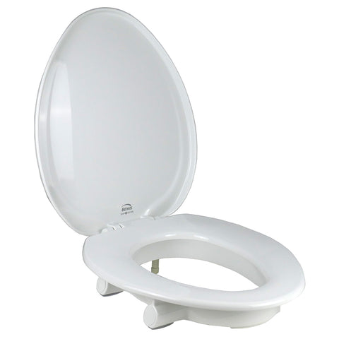 Bemis E85310TSS Toilet Seat with Funnel Shield