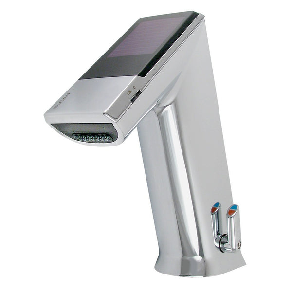 Mid Profile BASYS Faucet 1.5 GPM with Mixer and 8” Center Trim Plate (Solar)