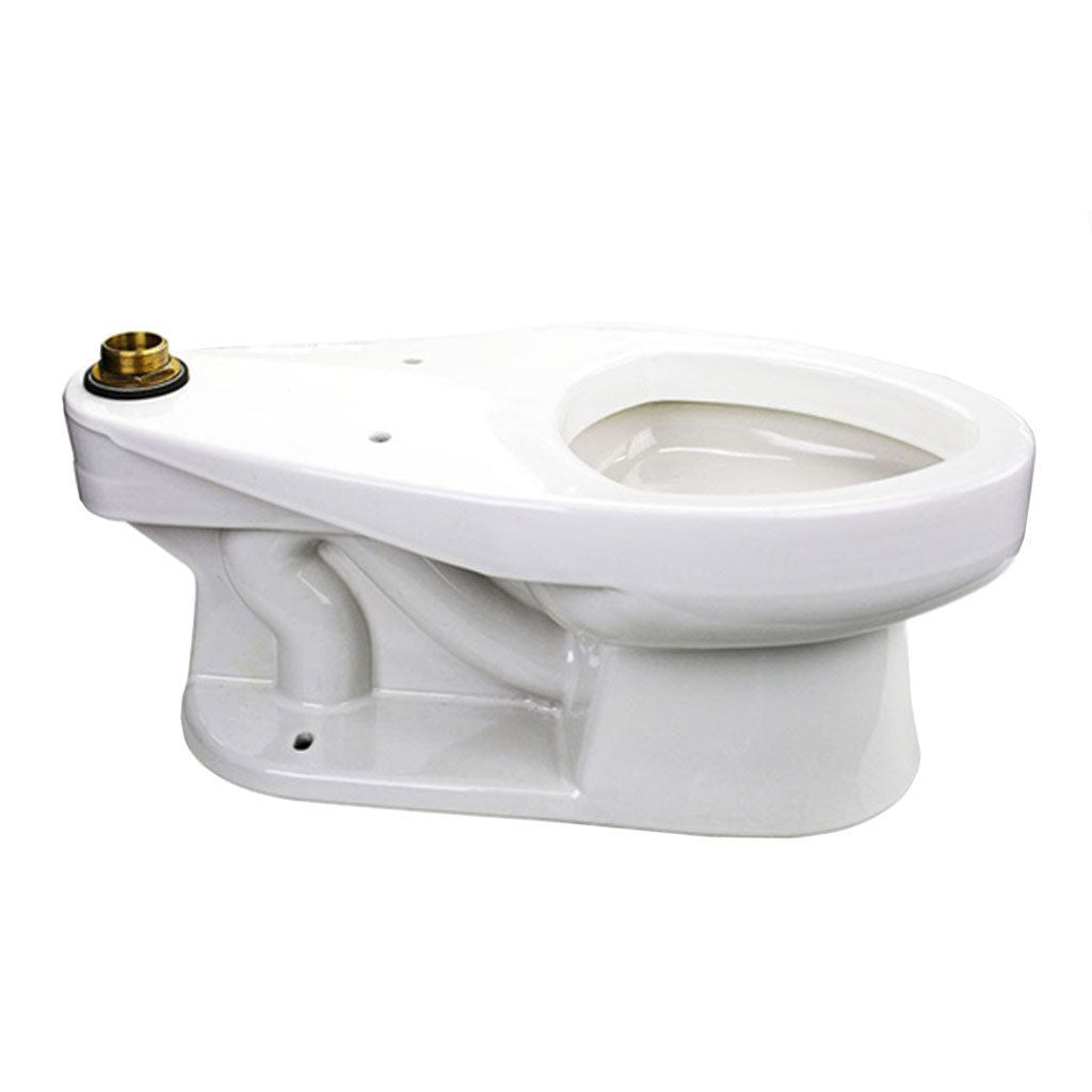 sloan junior toilet elongated bowl top spud